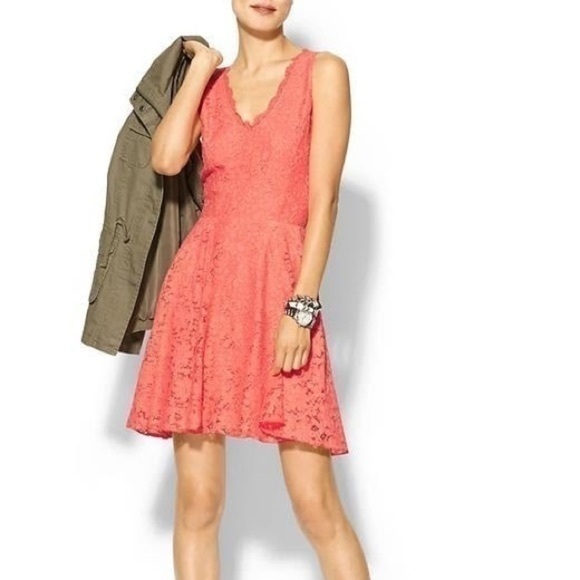 Dolce Vita Fit & Flare Lace Dress - Picture 3 of 4